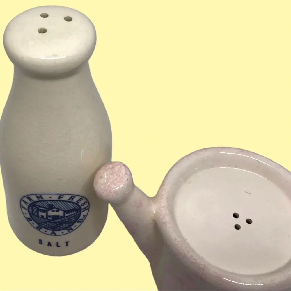 Farmhouse Salt & Pepper Shakers Country Rustic Shabby Chic Farm Life - Picture 4 of 6